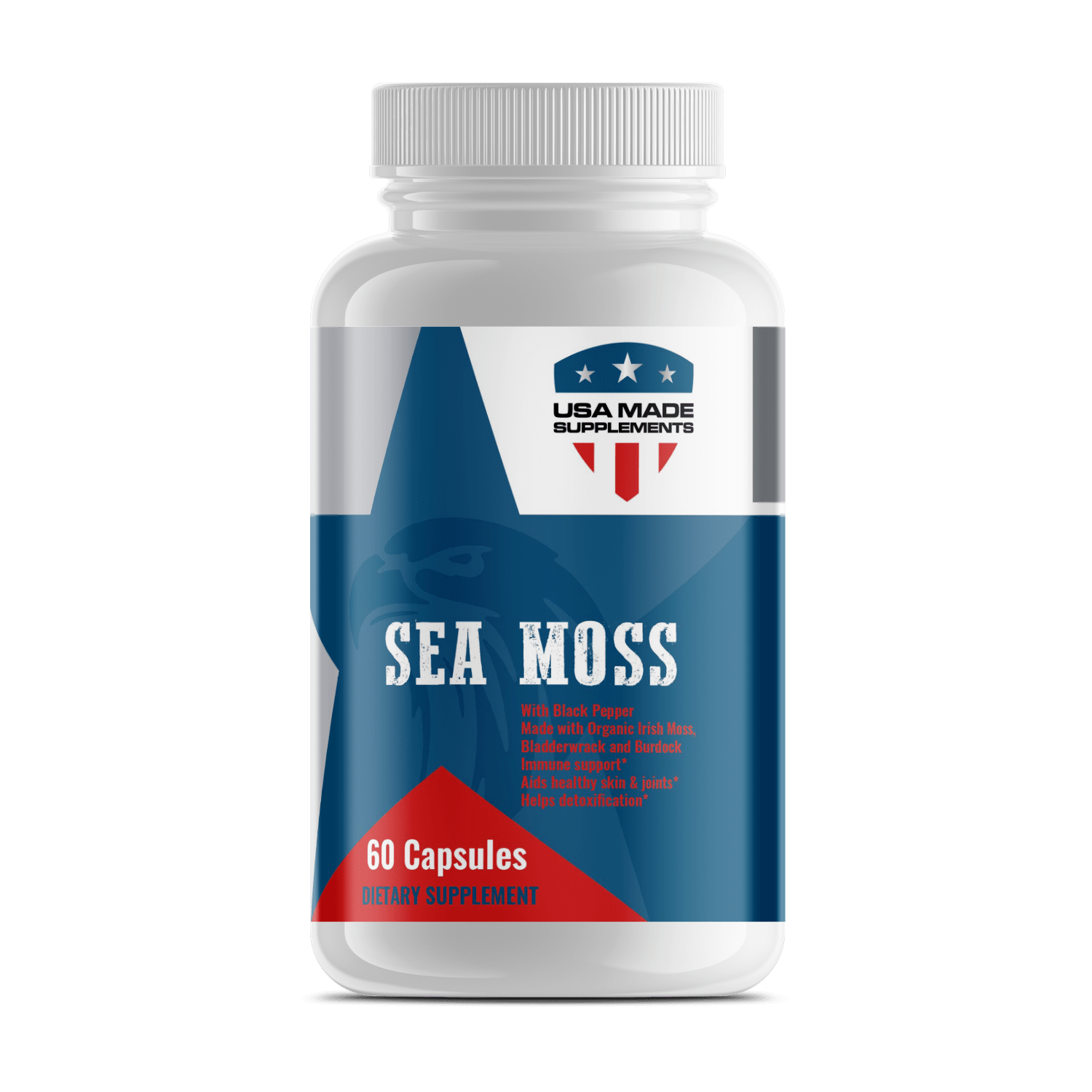 Sea Moss Capsules - USA MADE SUPPLEMENTS